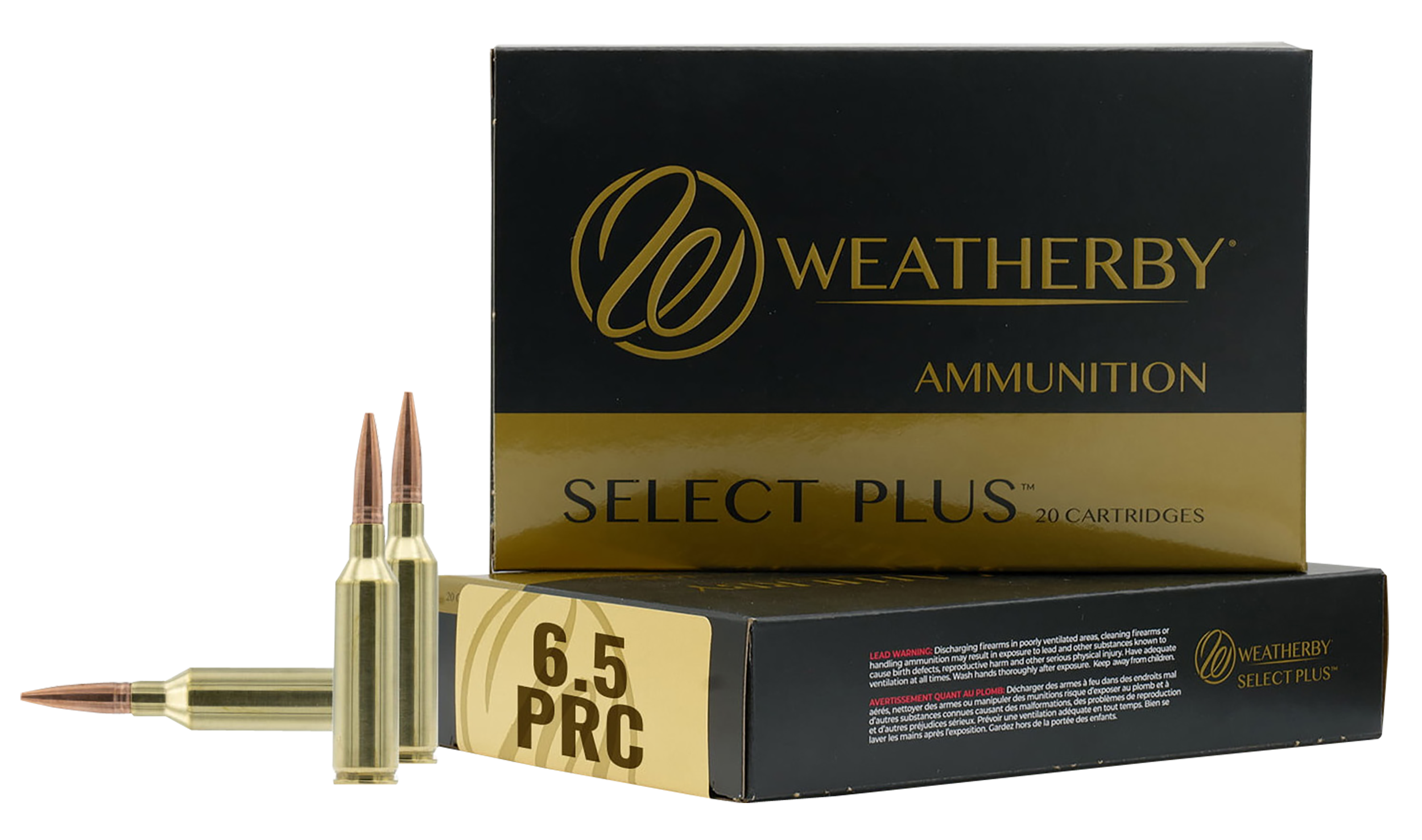 Weatherby Select Plus Wthby R65prc156eh 6.5 Prc 156 Berger Eh 20/10
