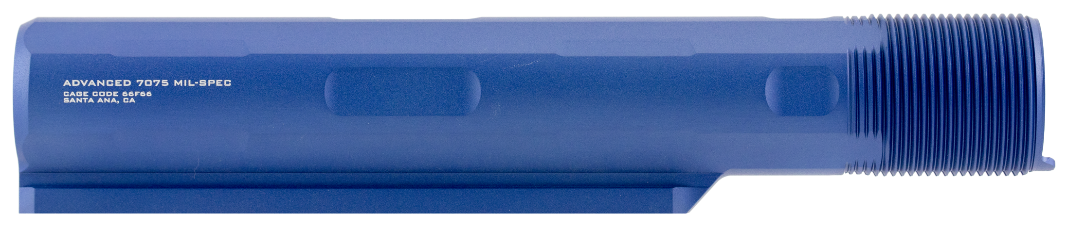 Strike ARARET7BLU Advanced Receiver ExtensionAR-15, AR-10 Blue Anodized Aluminum