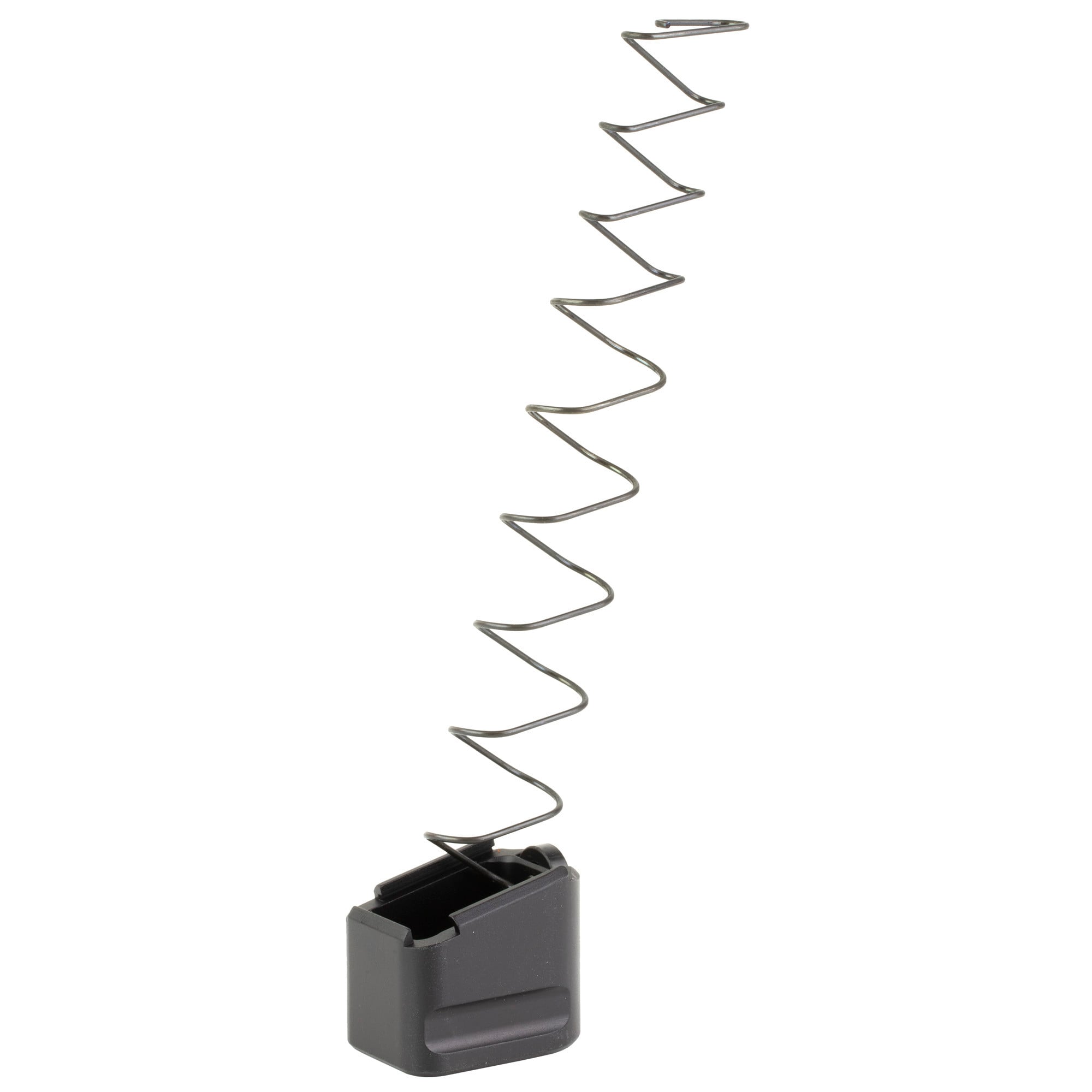 Warne MESW54BLK Magazine Extensionmade of 6061-T6 Aluminum with Hardcoat Anodized Black Finish for S&W M&P Magazines (Adds 5rds 9mm Luger, 4rds 40 S&W)