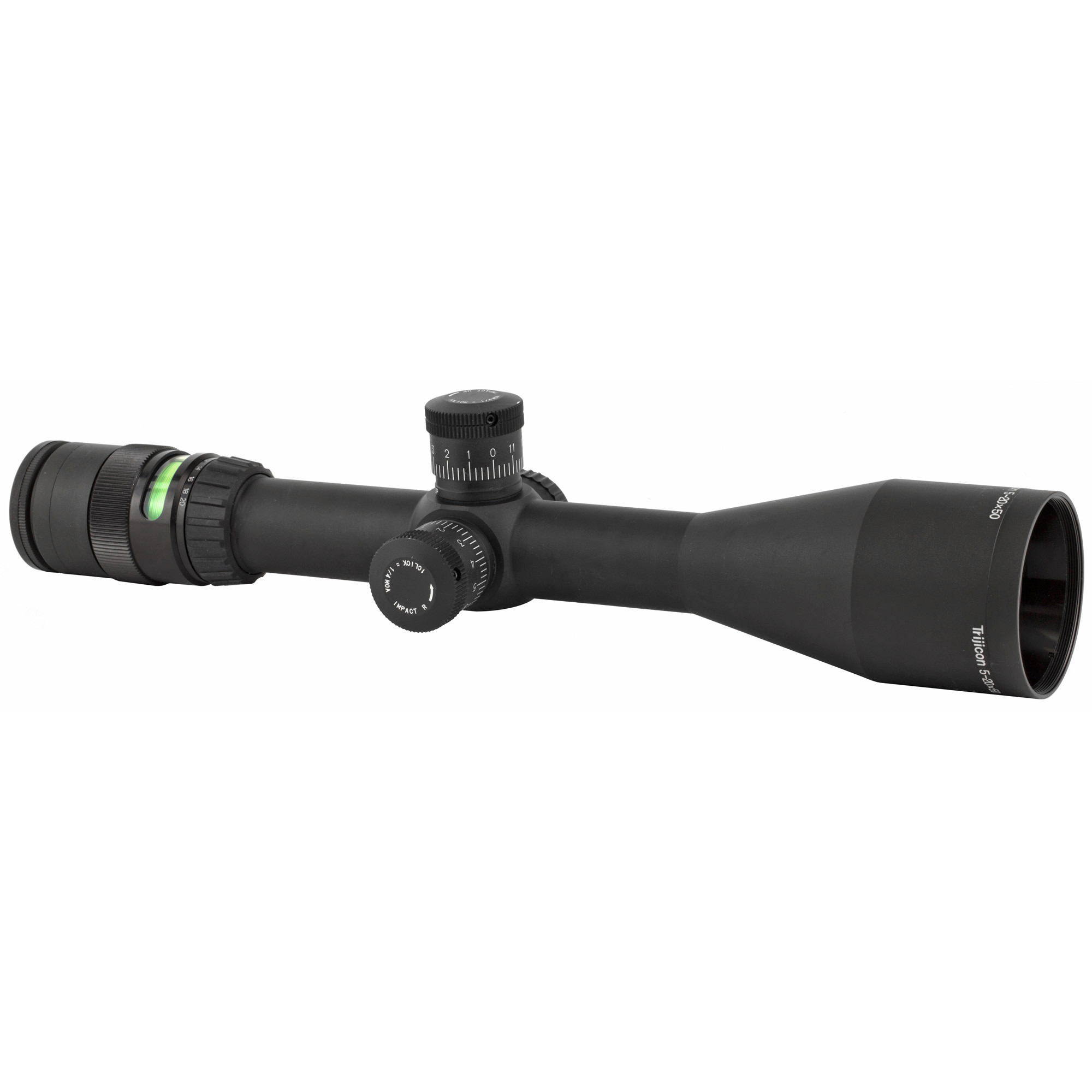 Trijicon 5-20x50 AccuPoint 30mm Rifle Scope Matte, Standard Duplex Crosshair w/ Green Dot