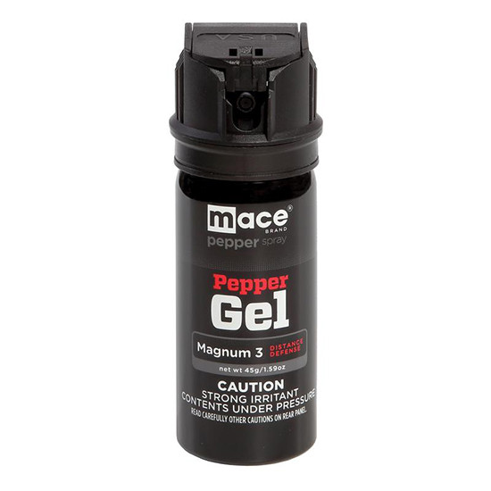 Mace Security International 10% Pepper GEL, Pepper Spray, Black, Aerosol Can 80535