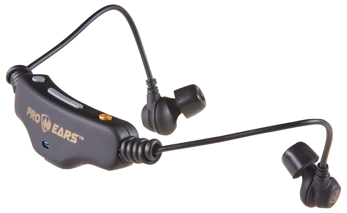 Pro Ears Stealth Electronic Ear Plugs with Bluetooth (NRR 28dB) Black