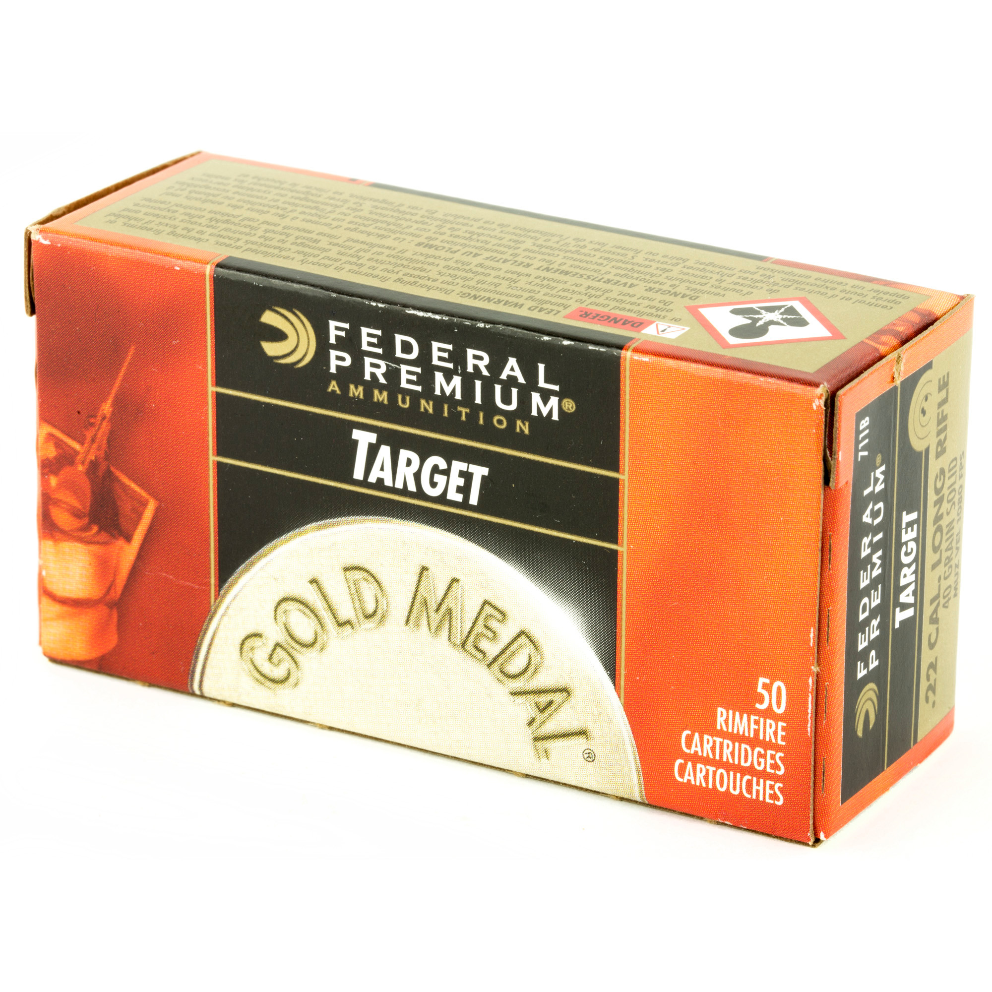 Fed Gold Mdl 22lr 40gr Tgt 50/5000