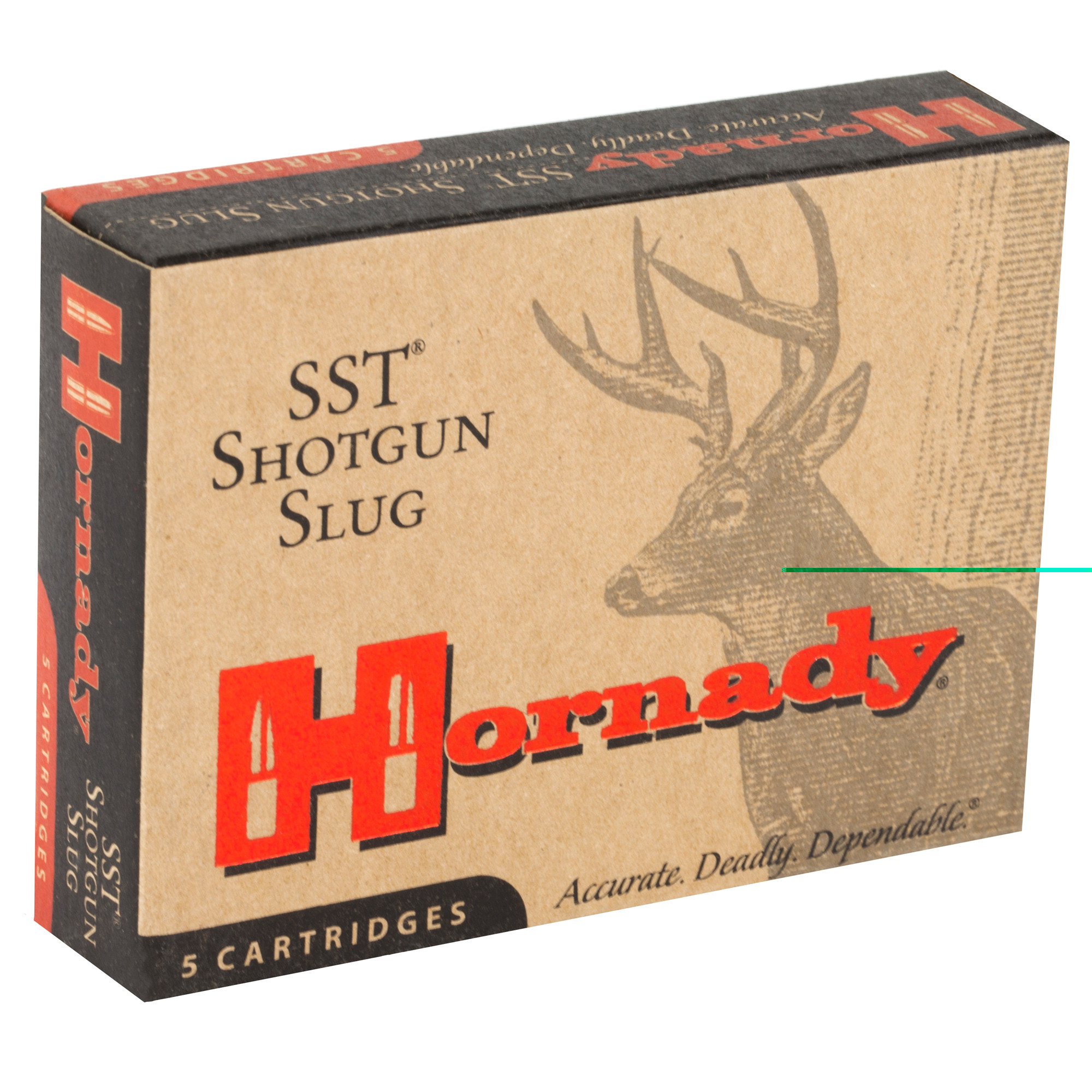 Hornady SST Ammunition 20 Gauge 2-3/4" 250 Grain FTX Sabot Slug Box of 5