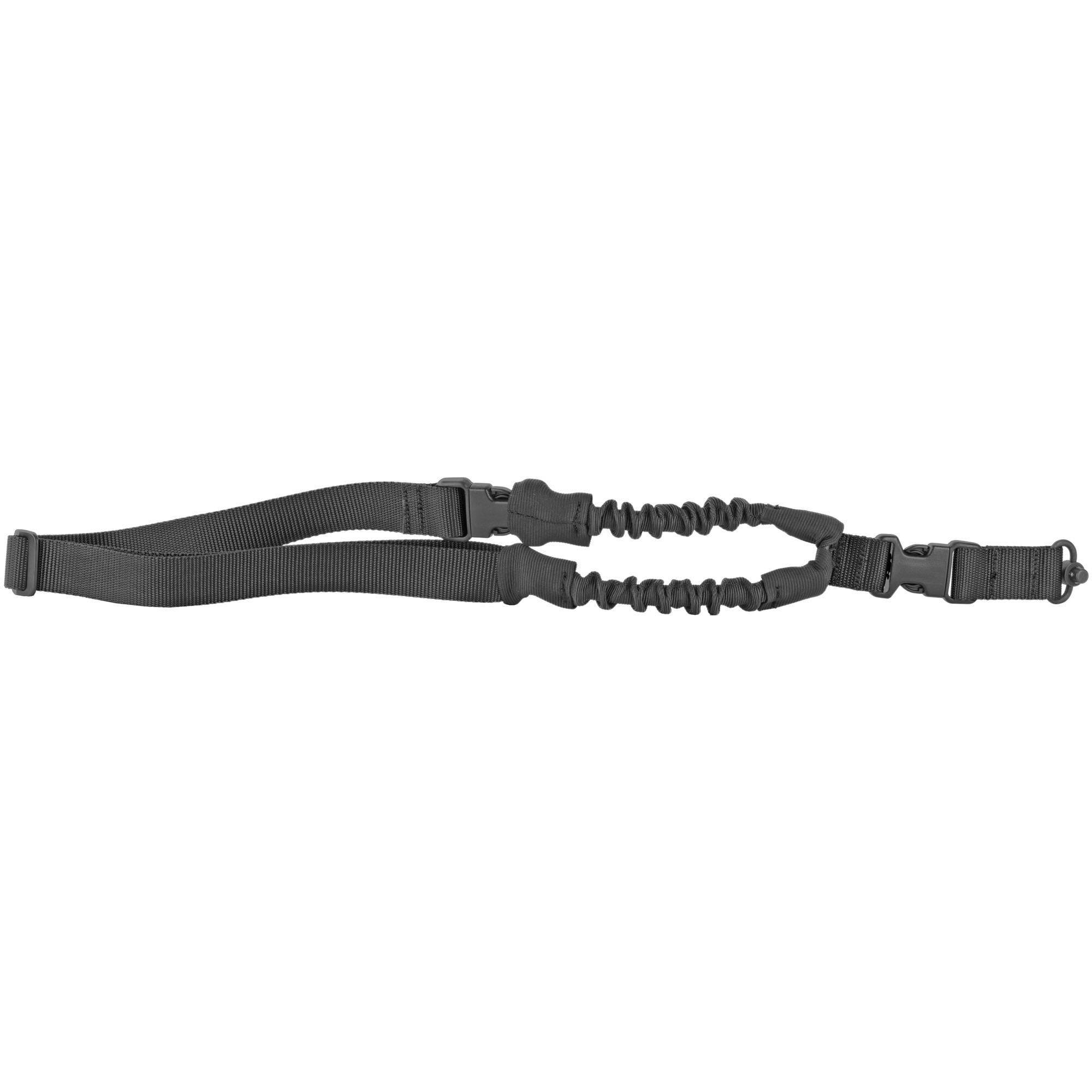 GrovTec Single Point Bungee Rifle Sling with Quick Detach Swivel Nylon Black