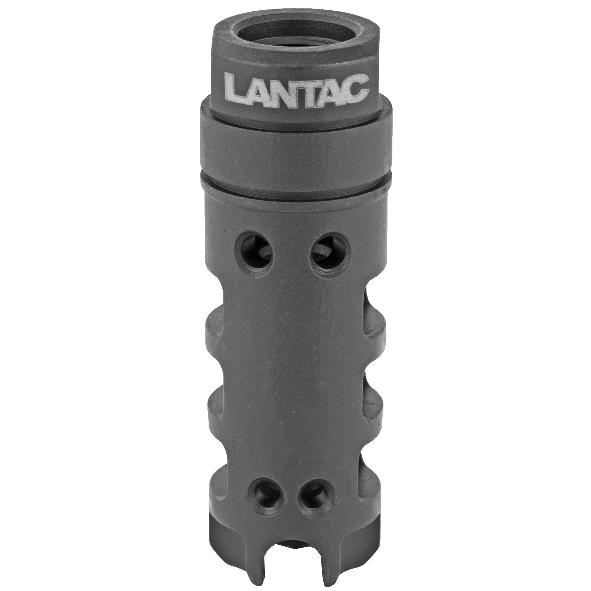 Lantac DGN556B Dragon Muzzle Brake 223 Rem Steel L:2.570.87 in. Diameter in.