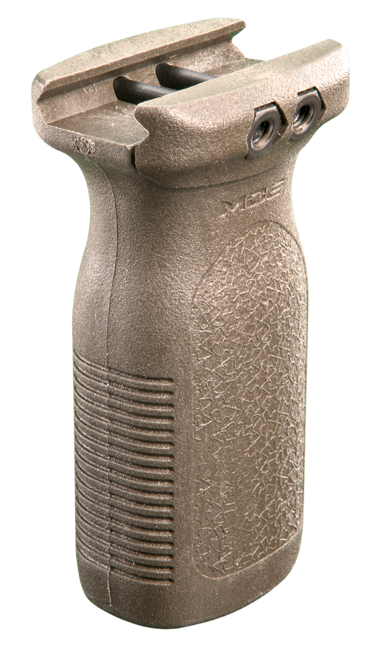 Magpul MAG412-FDE RVGAggressive Textured Flat Dark Earth Polymer Rail Vertical Grip for AR-Platform