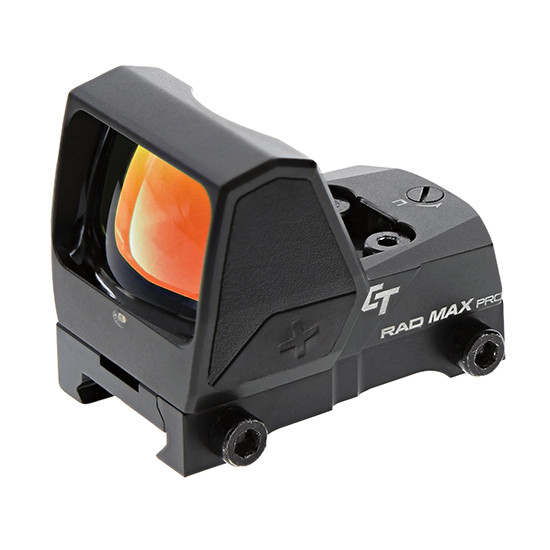Crimson Trace RAD Max Pro Reflex Red Dot Sight 1x 3 MOA Dot with Picatinny Mount Matte Black