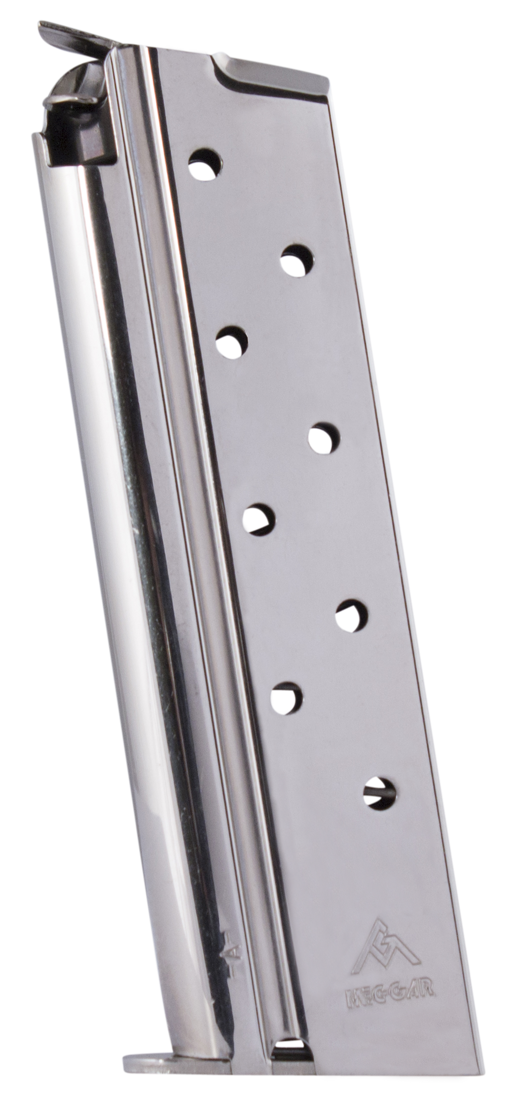 Mec-Gar MGCGOV10B StandardBlued Detachable 8rd 10mm Auto for 1911 Government