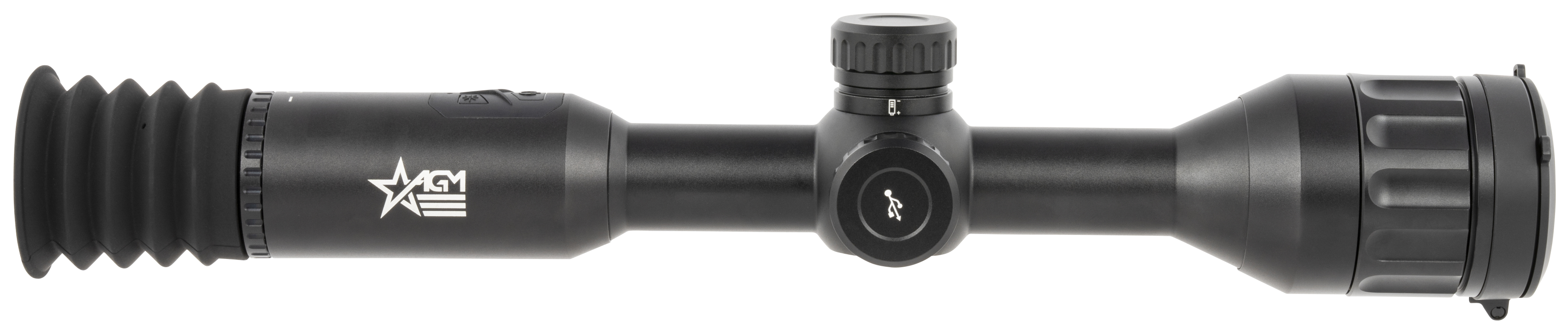 AGM Global Vision 3142455006DTL1 Adder TS50-384 Thermal Rifle Scope Black 4-32x 50mm Multi Reticle Digital 1x/2x/4x/8x Zoom 384x288, 50Hz Resolution