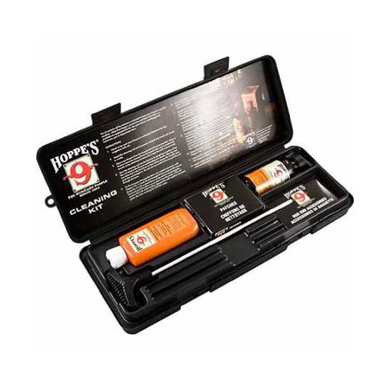 Hoppes PC040 Pistol Cleaning Kit .40|10mm w|Plastic Box