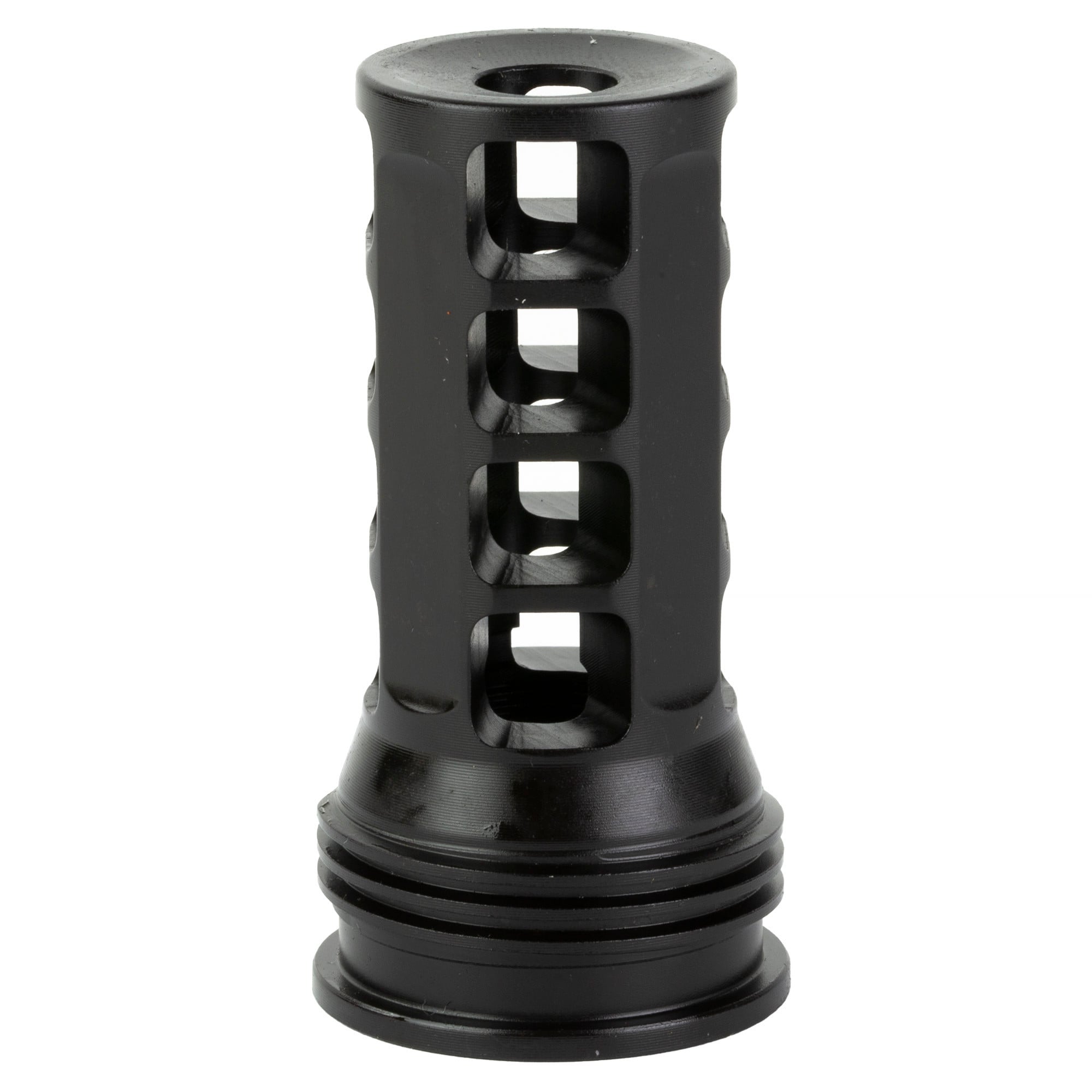 Huxwrx 1628 QD 762 Muzzle Brake Black with 1/2"-28 tpi Threads &2.30" OAL for 30 Cal AR-Platform