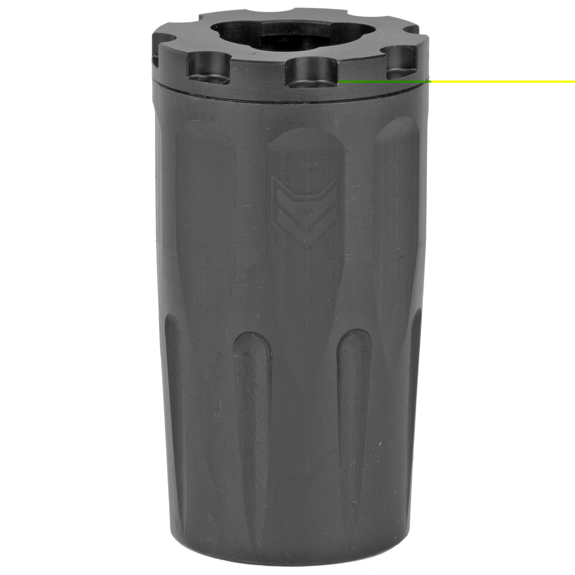 Angstadt Arms Blastwave QD Blast Shield 9mm Luger 3-Lug Steel Nitride