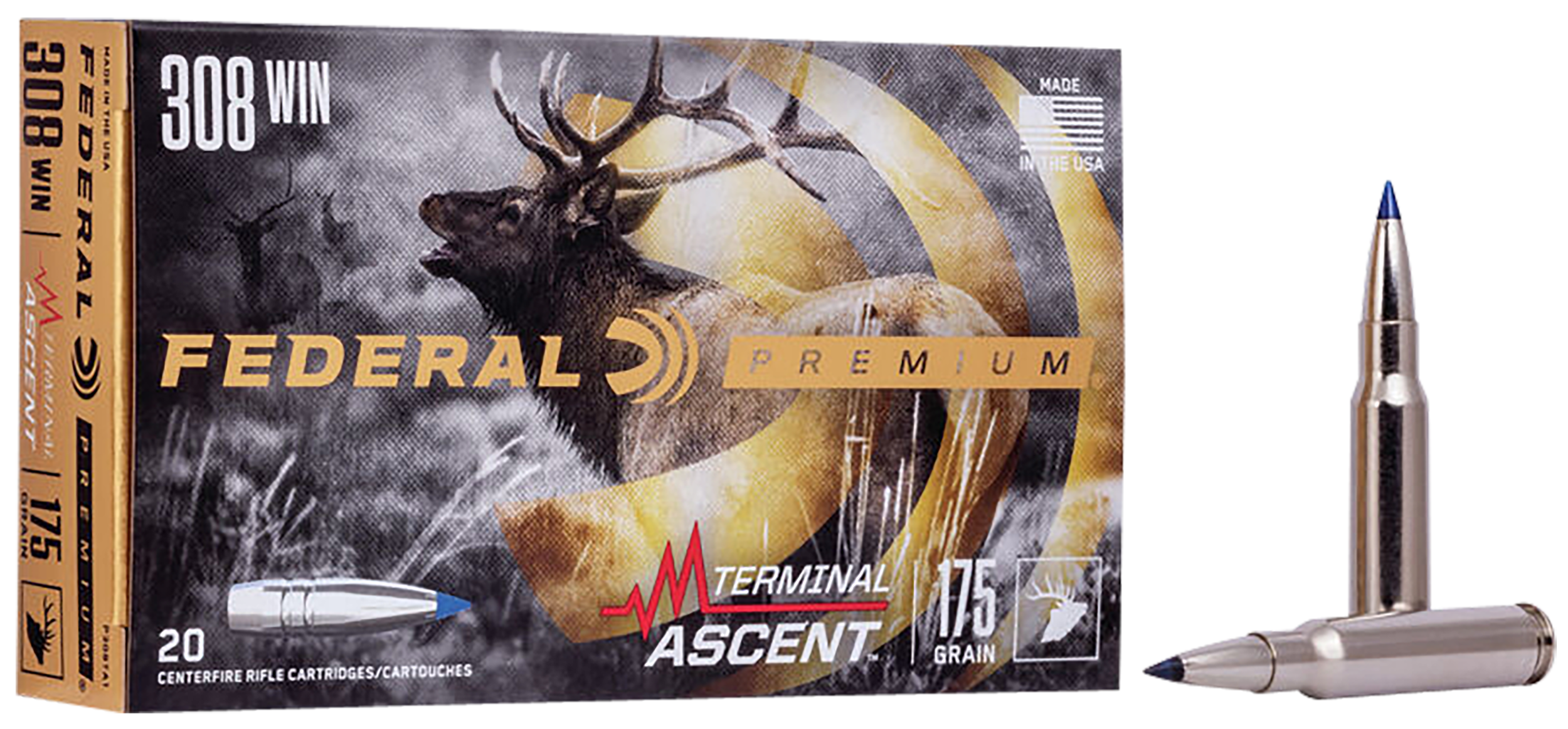 Fed Prm 308win 175gr Ta 20/200