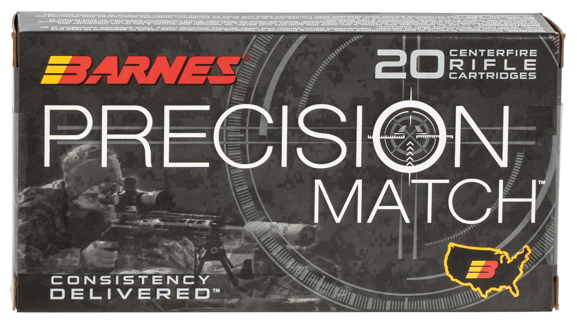 Barnes Precision Match Ammunition 6.5 Creedmoor 140 Grain Open Tip Match 20RD