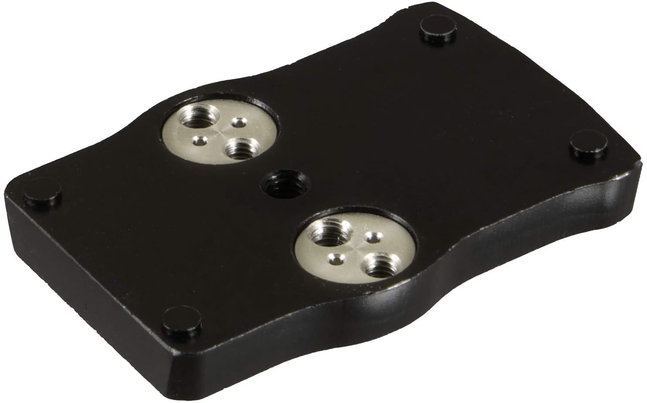 TruGlo TGTG8952B Red Dot Sight Adapter Steel Nitride Fortress Finish for Pistols w/Trijicon RMR Cut Slides