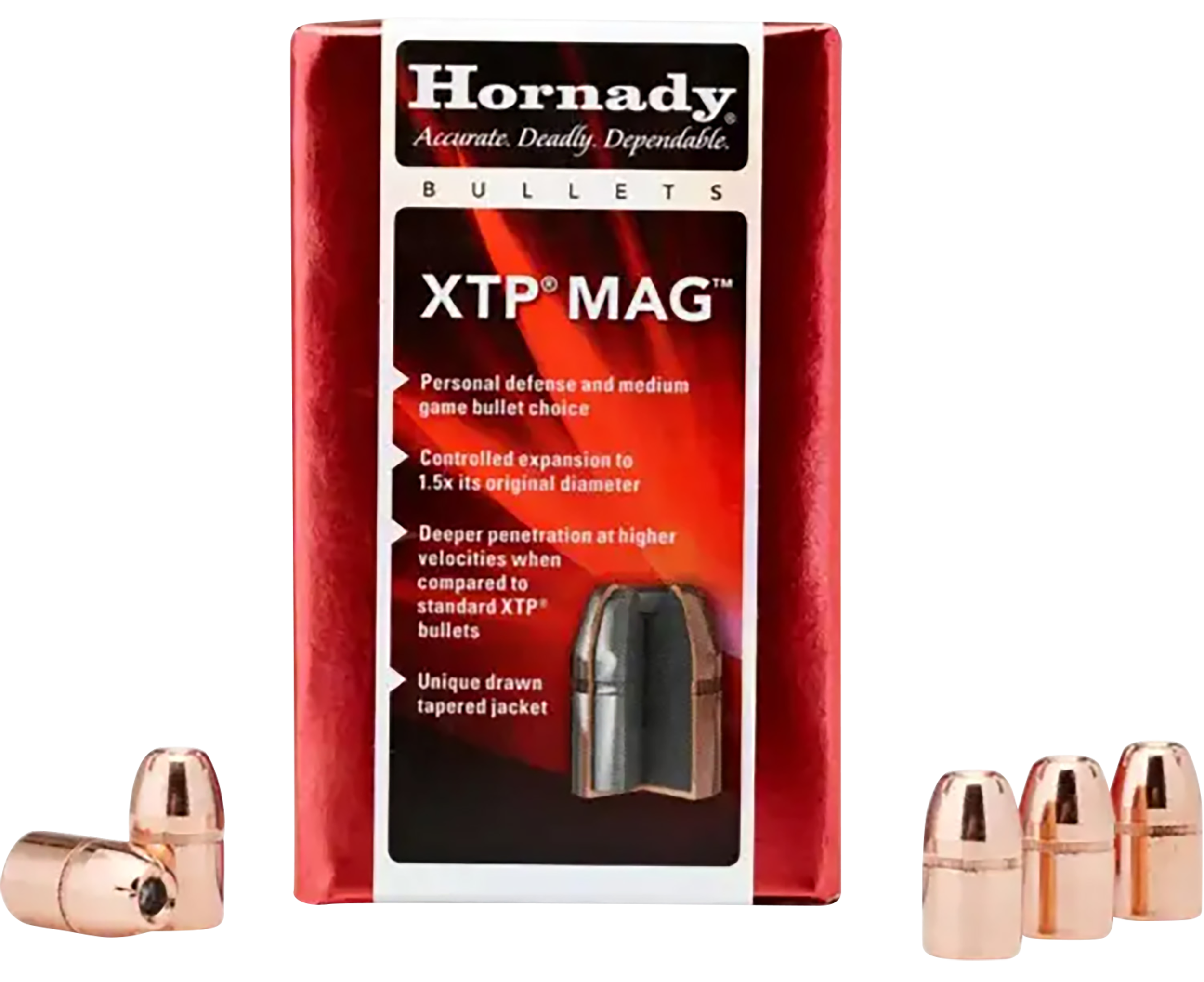 Hornady 50100 XTP Mag 50 Caliber .500 350 GR XTP MAG 50 Per Box