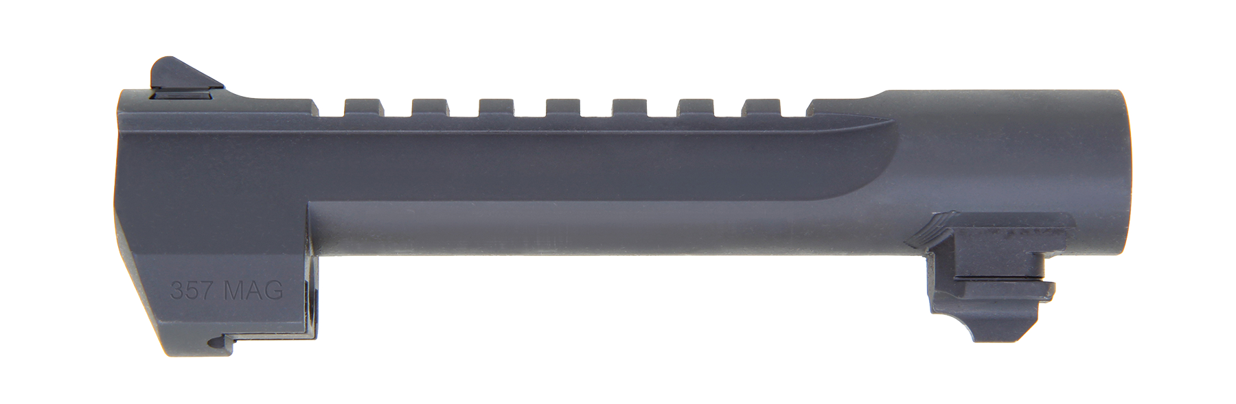 Magnum Research BAR3576 OEM Replacement Barrel 357 Mag 6" Black Finish Steel Material with Fixed Front & Picatinny Rail for Desert Eagle Mark XIX
