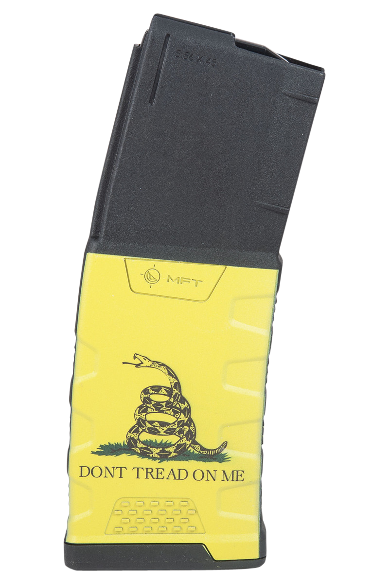 Mission First Tactical EXDPM556GF Extreme DutyBlack w/ Gadsden Flag Detachable 30rd 223 Rem/ 5.56x45mm NATO AR-15 M4