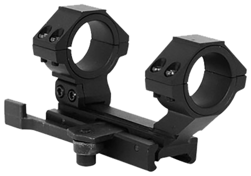 NcStar AR15 Adjustable Quick Release 30mm Mount Black Anodized