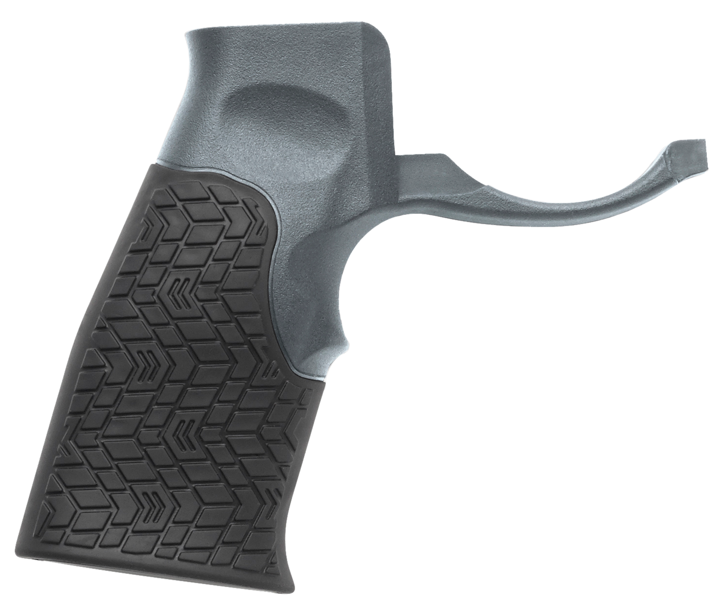 Daniel Defense 2107105177012 Pistol Grip Tornado Made of Polymer With Tornado Gray Textured Finish for AR-15