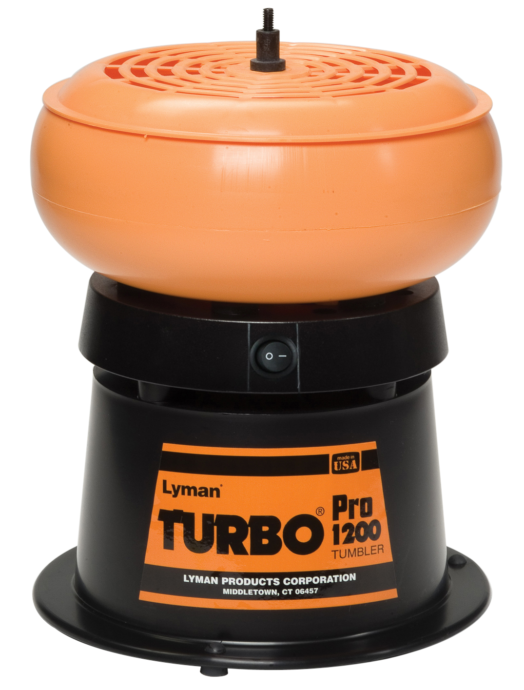 Lyman 7631318 1200 Pro Turbo Tumbler 1 Holds 2 lbs of Media