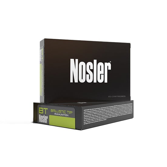 Nosler BT Ammunition 6.5 Grendel 120 Grain Ballistic Tip 20RD