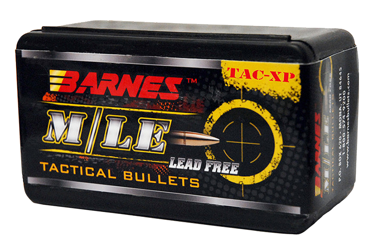 Barnes Bullets 30442 TAC-XP MLE 9mm .355 115 gr TAC-XP 40 Per Box