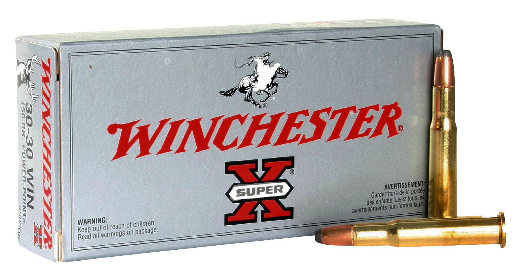 Winchester Power Point Ammunition 30-30 Winchester 150 Grain Power-Point 20RD