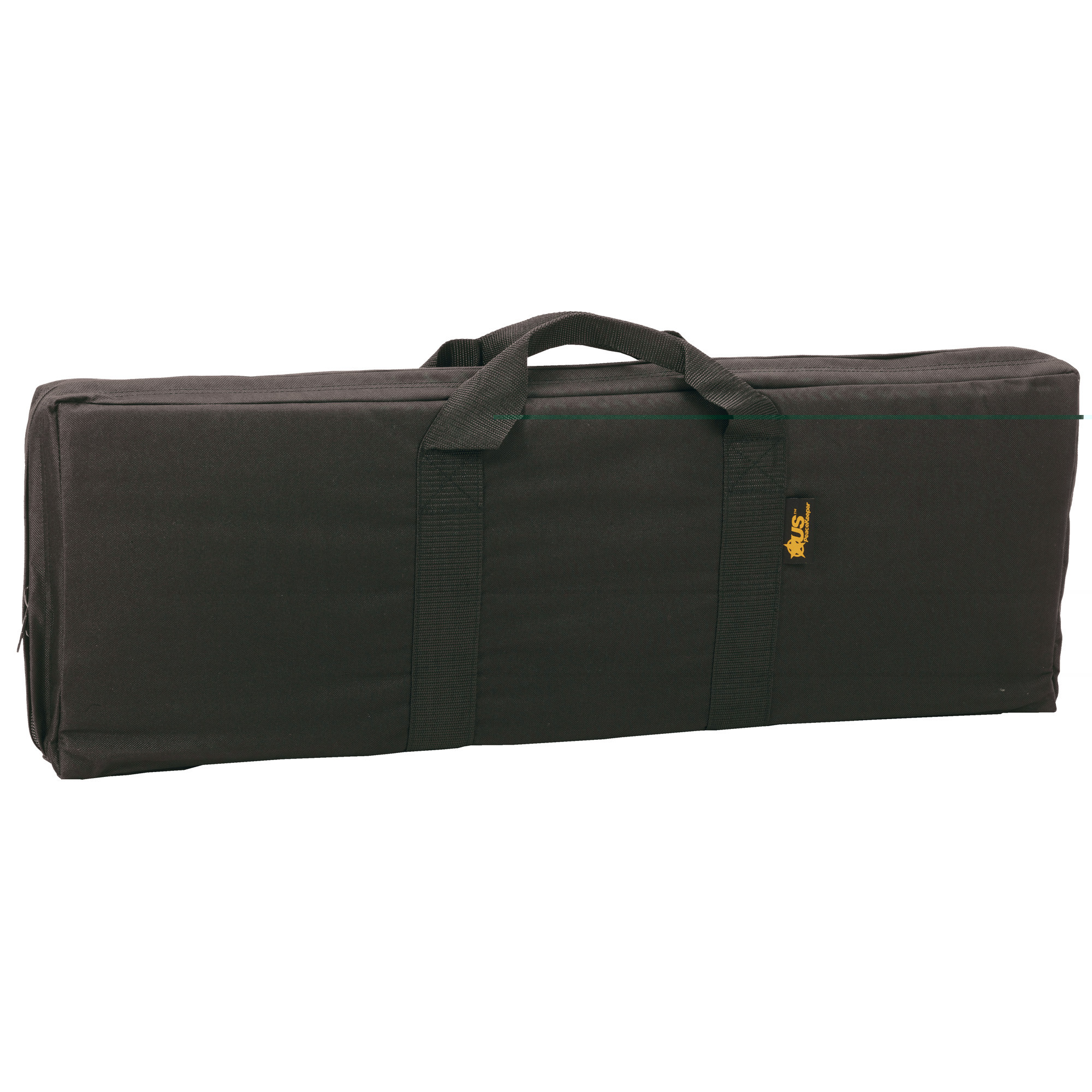 US PeaceKeeper P30032 MRAT Weapon Case Black 600D Polyester with Webbing System, 2 Air Vents, Wraparound Carry Handles & Padded Shoulder Strap 32" L x 11" H x 2.75" D Exterior Dimensions