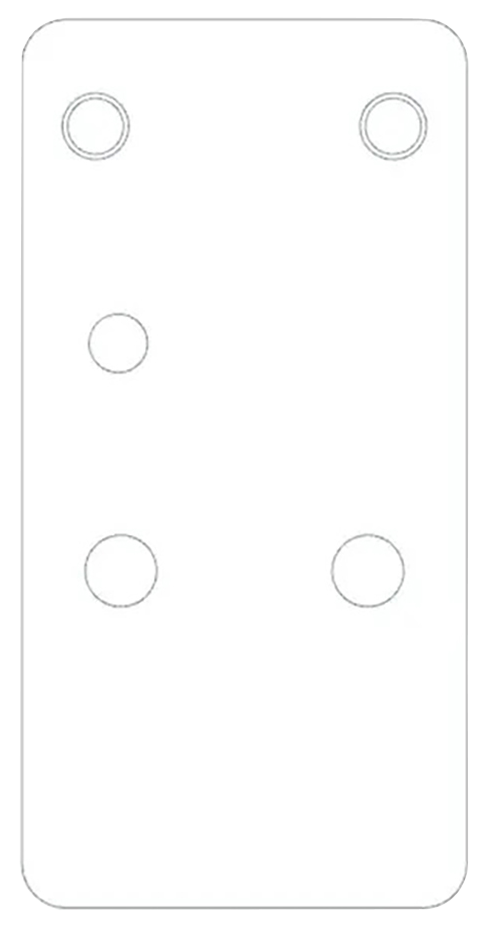 Beretta Usa Rdo Plate, Ber Eus03063 Kit Rdo Apx Carry A1 Holosun