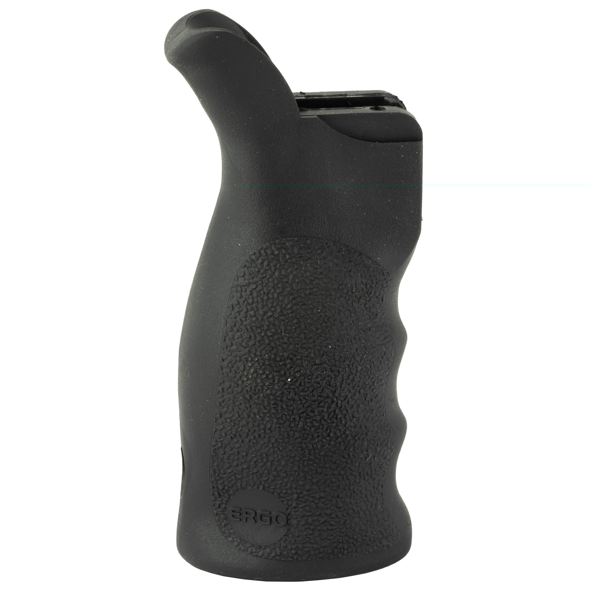 Ergo 4021BK TDX-0 Tactical Deluxe Beavertail Zero Degree Angle, Black Suregrip Rubber for AR-Platform & Precision Rifles