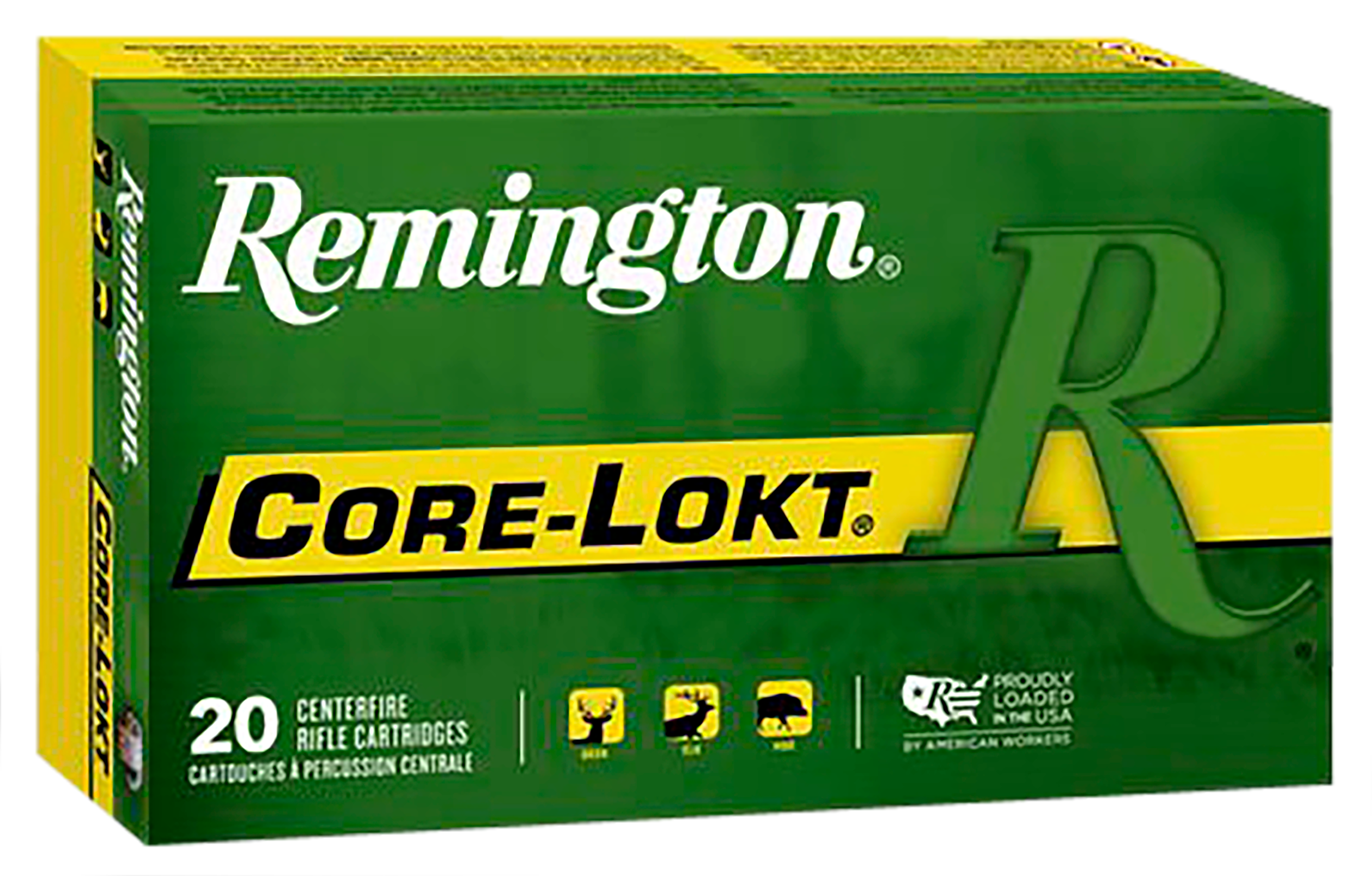 Remington Core-Lokt Ammunition 30-06 Springfield 180 Grain Core-Lokt Soft Point 20RD