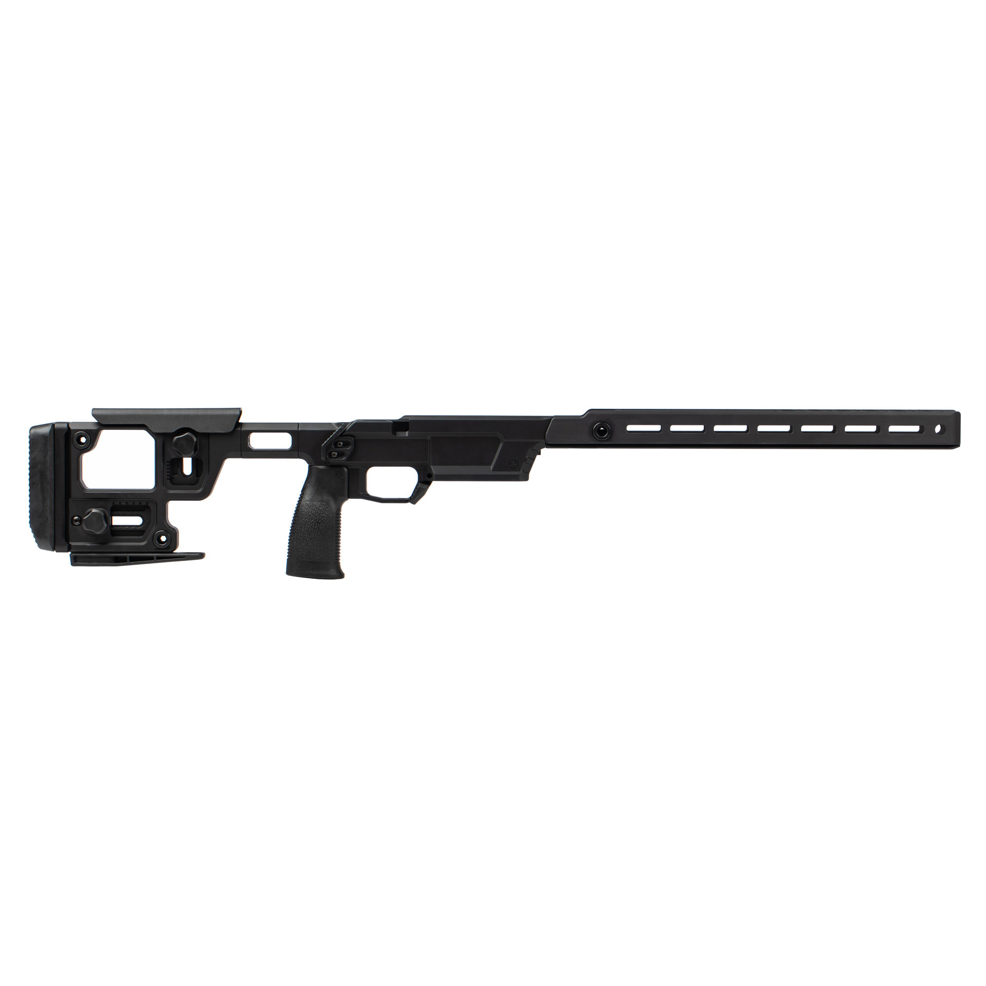 Aero Precision SOLUS Competition Chassis System Remington 700 Short Action Right Hand 15" Aluminum Black