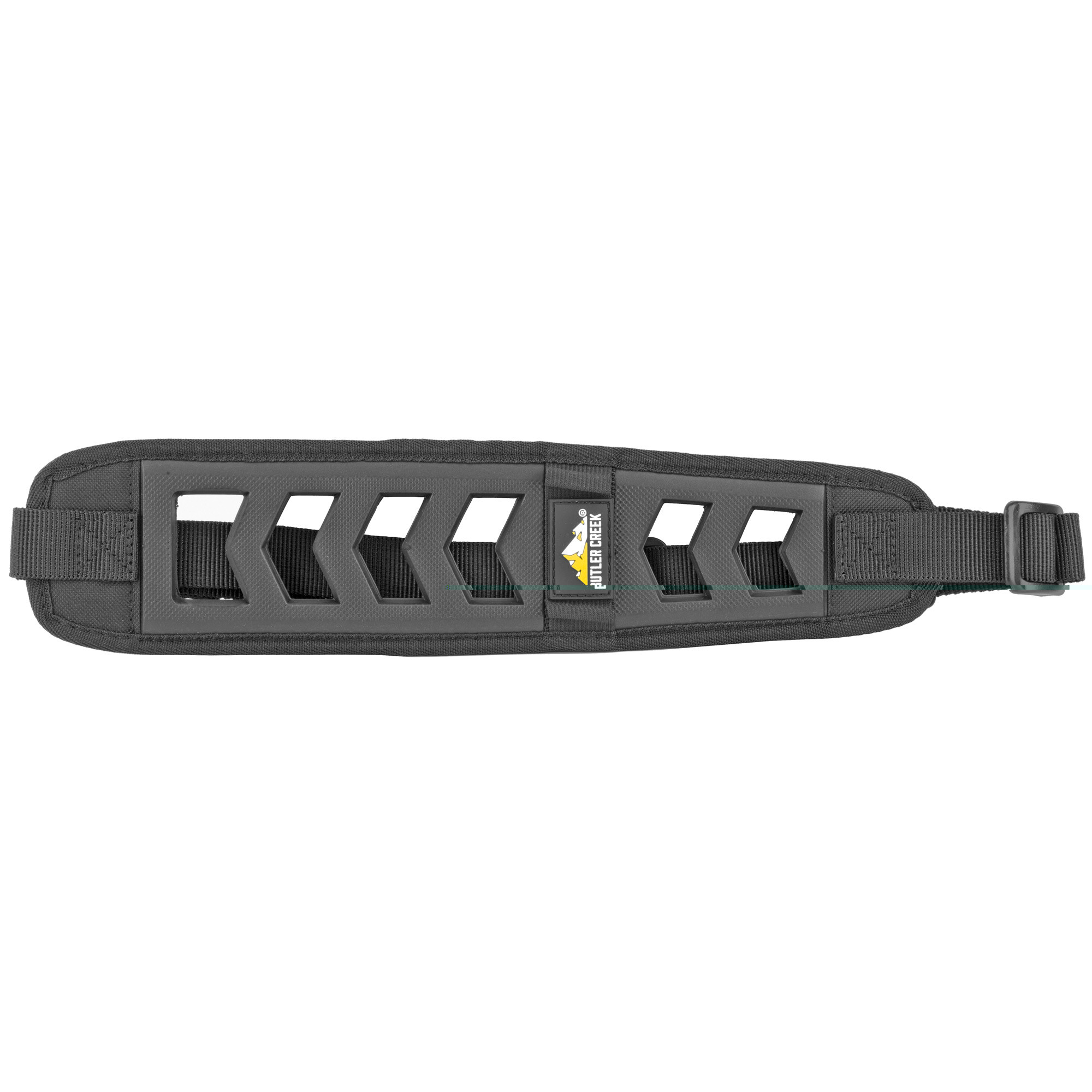 Butler Creek 190034 Featherlight Sling made of Black Foam with 22"-36" OAL, 3" W, Adjustable Design & 2 Cartridge Loops for Rifles (Swivels NOT Included)