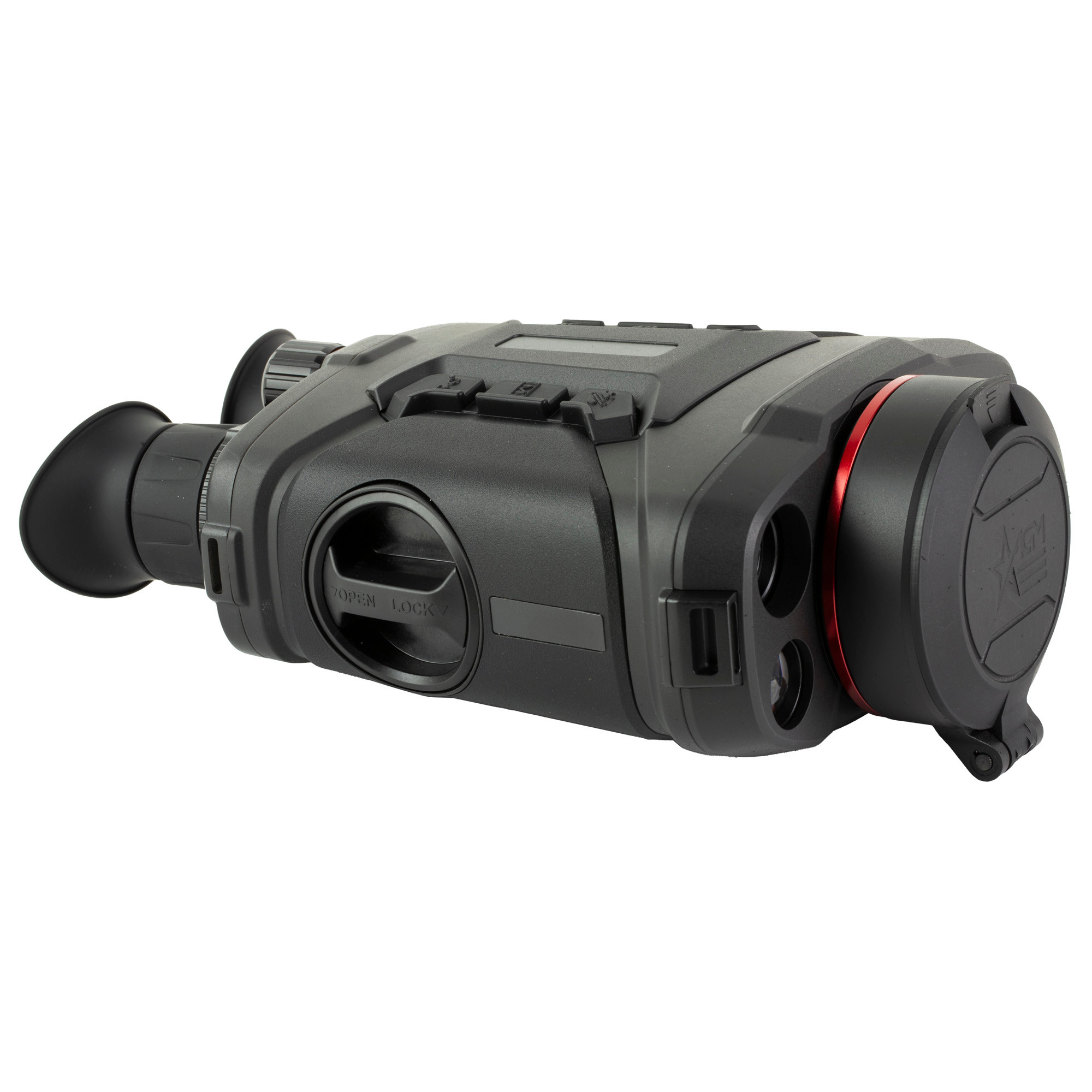 AGM Global Vision 7142510005308V761 Voyage TB75-640 Thermal Binocular/Laser Rangefinder Black 5x-80x75mm 640 x 512 Resolution Zoom Digital 1x/2x/4x/8x/16x