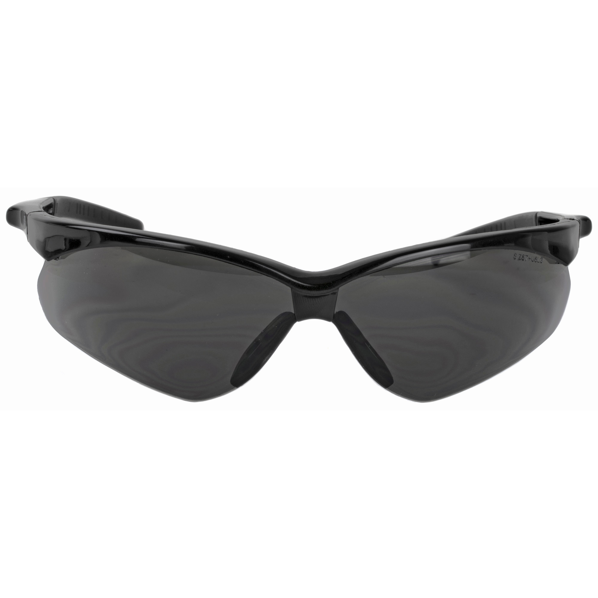 Walker's GWPSGLSMK Sport Glasses Crosshair Adult Smoke Gray Lens Polycarbonate Black Frame