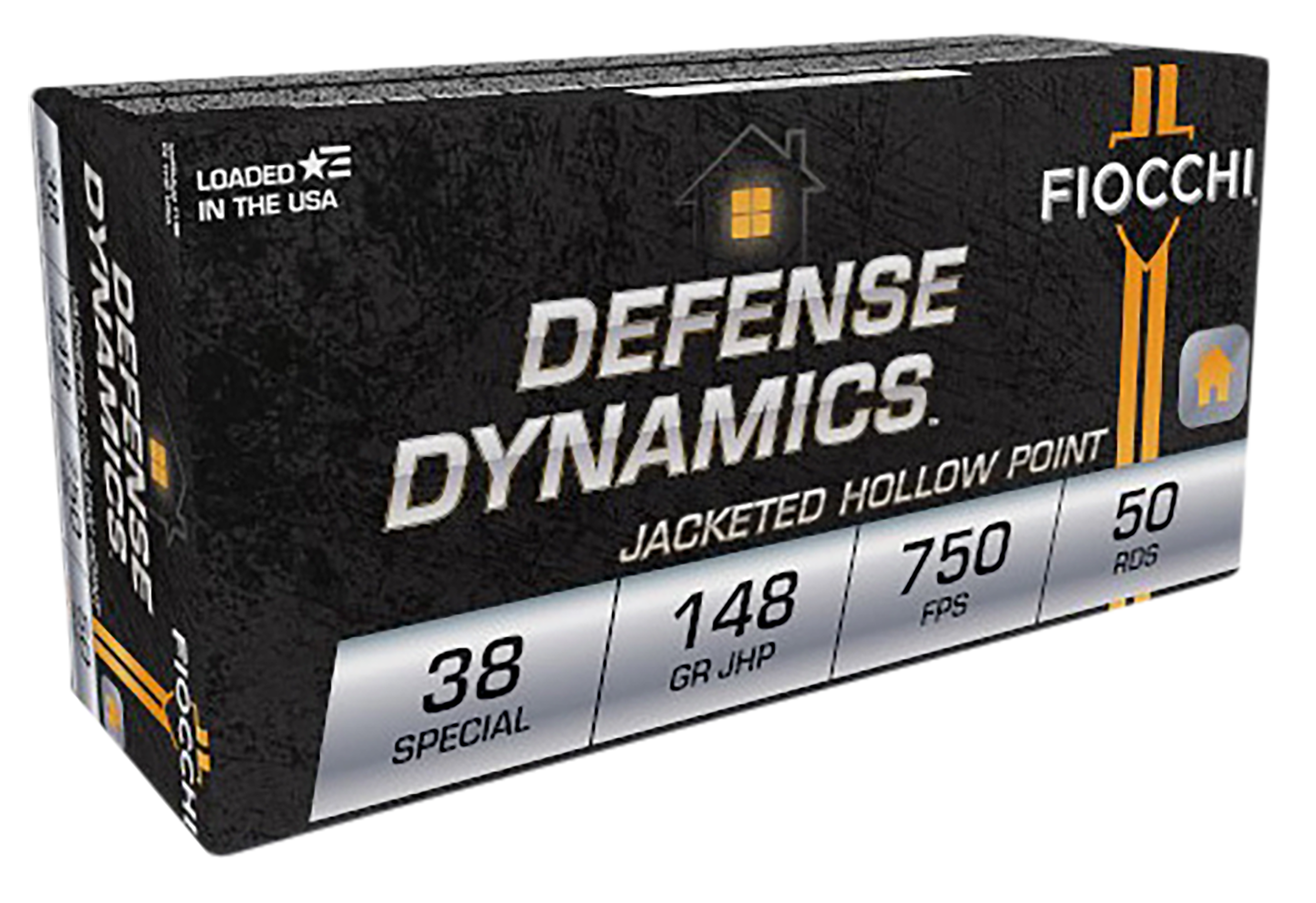 Fiocchi Defense Dynamics Fio 38e 38sp 148 Jhp 50/20
