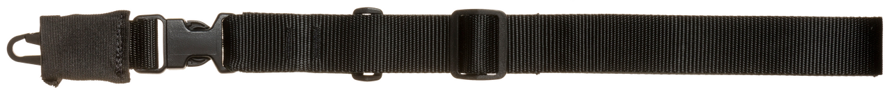 Tacshield T6005BK CQB Sling made of Black Webbing with HK SnapHook & Single-Point Design for Rifle/Shotgun