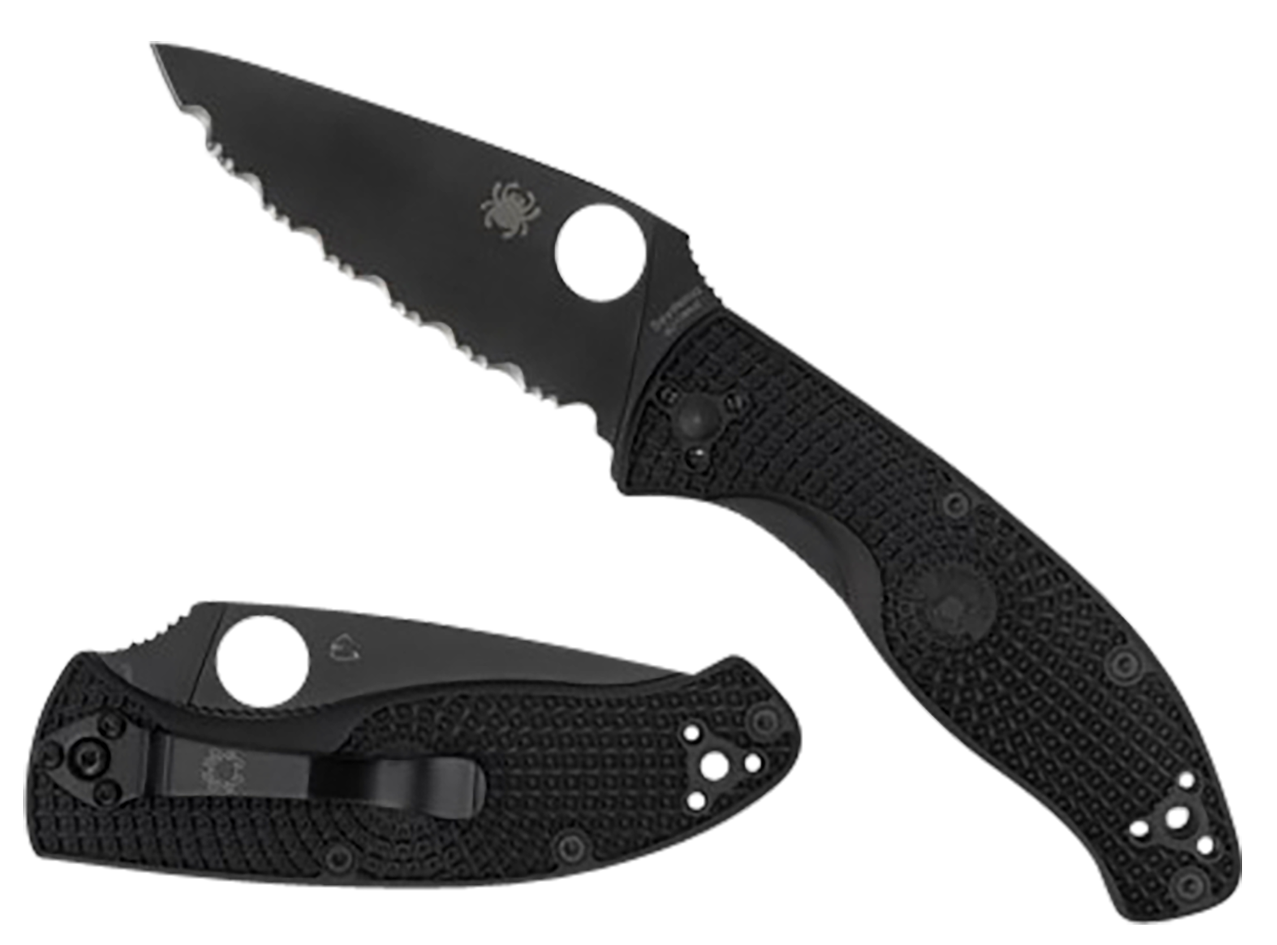 Spyderco Tenacious Ltwght 3.39" Blk