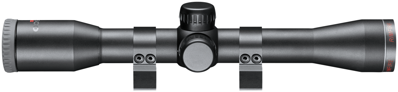 Tasco TRF432 Rimfire Matte Black 4x 32mm AO 1" Tube Truplex Reticle