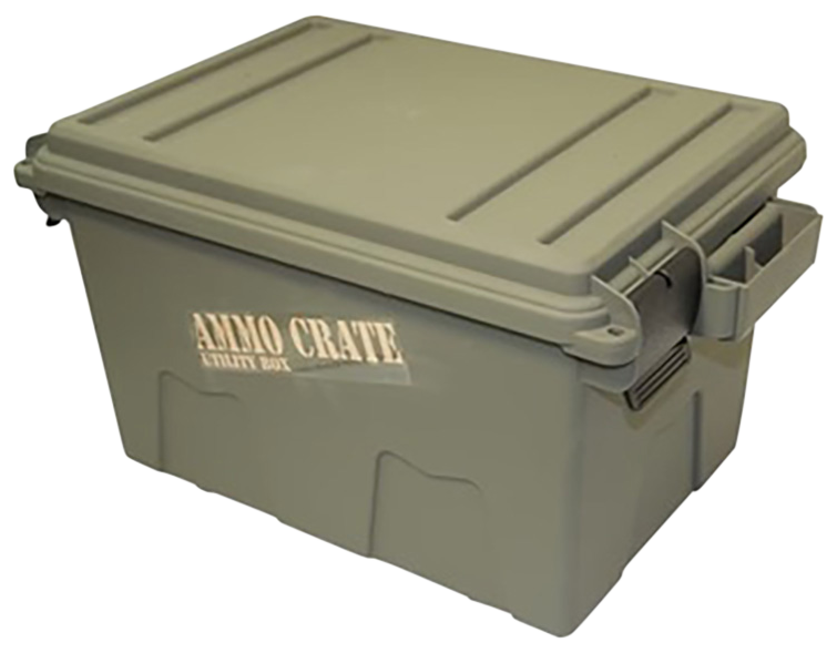 MTM Case-Gard ACR7-18 Ammo Crate Utility Box Army Green Polypropylene