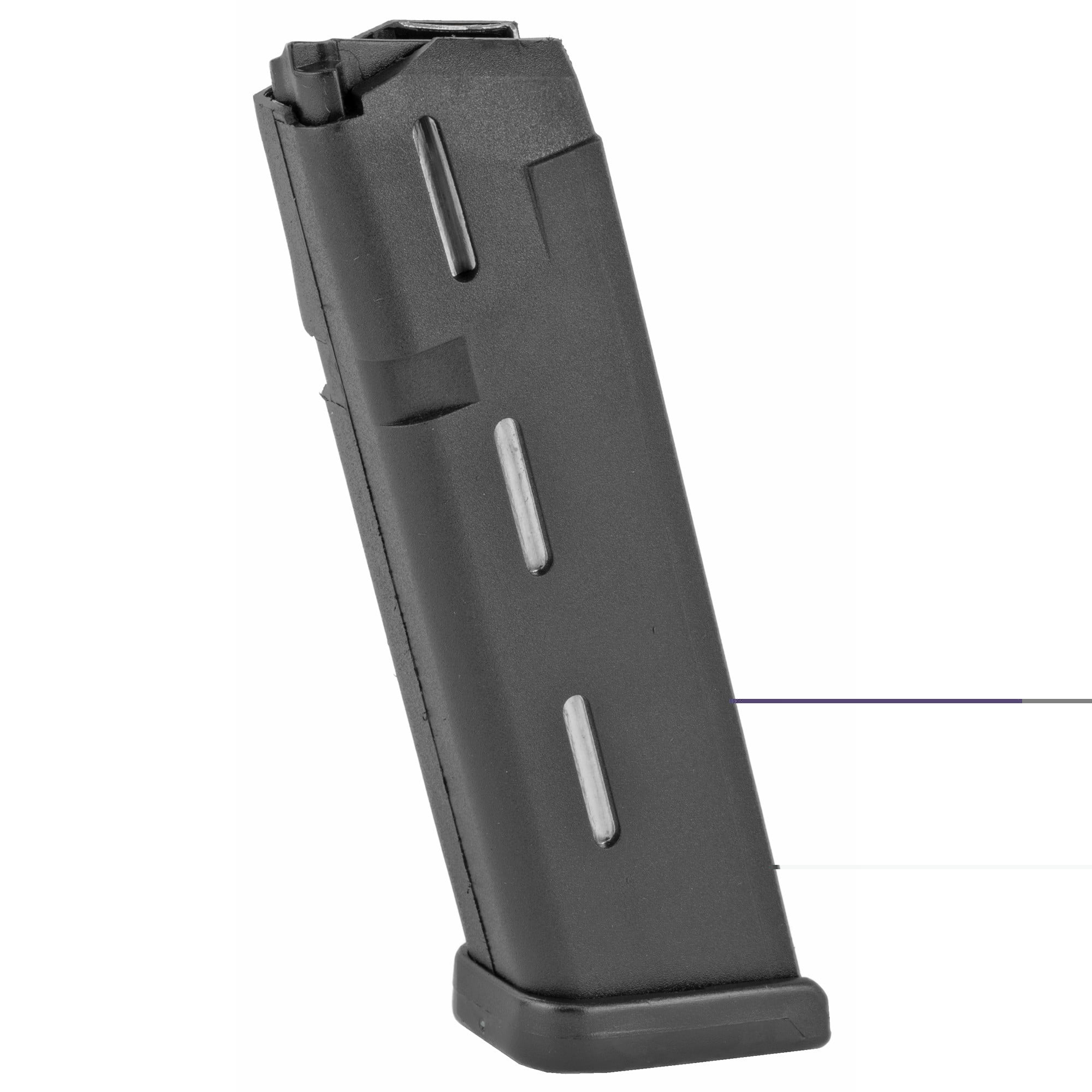 ProMag GLK14 StandardBlack DuPont Zytel Polymer Detachable 10rd for 9mm Luger Glock 17, 26, 19