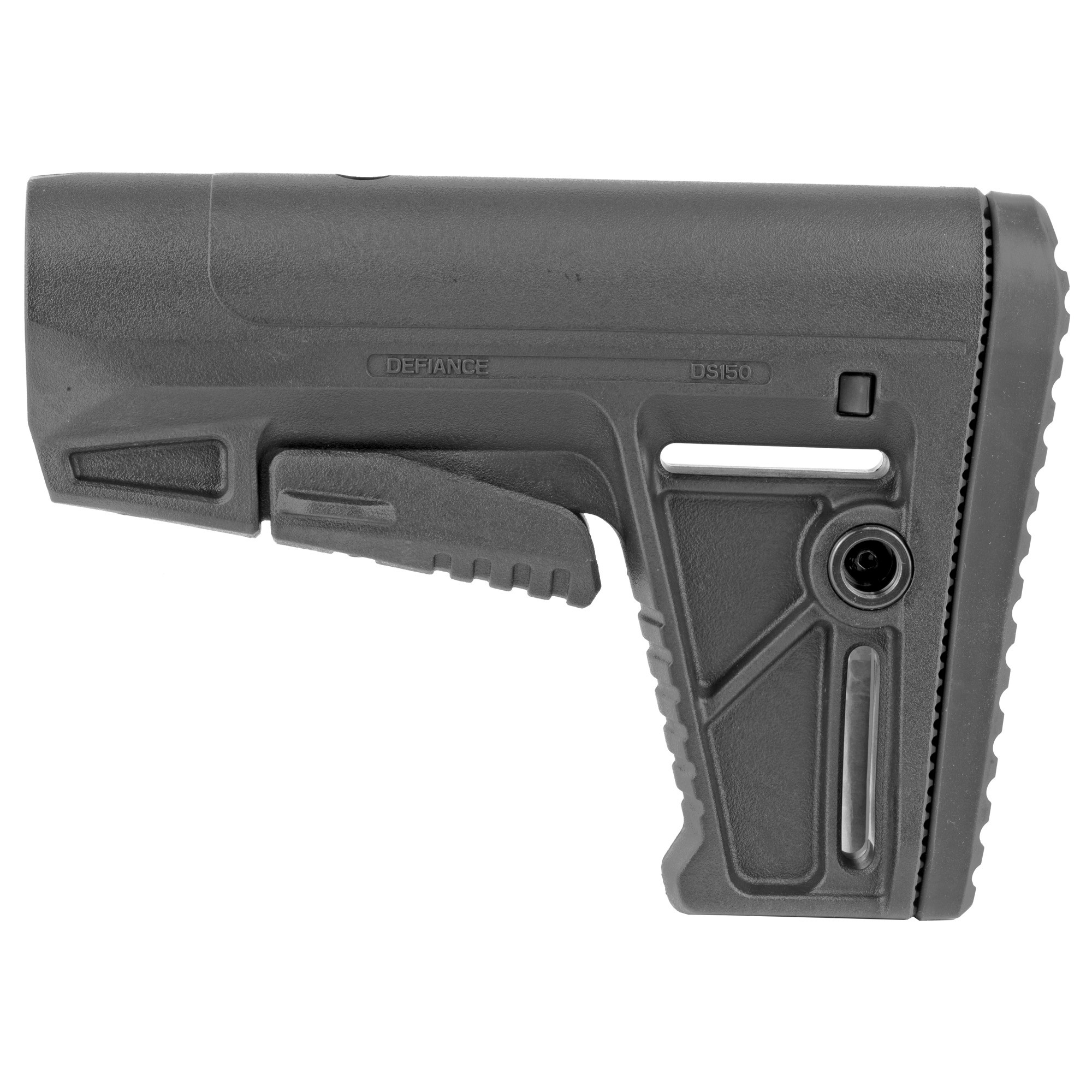 Kriss USA DADS150BL00 DS150 StockBlack Synthetic for AR-15 with Mil-Spec Tube