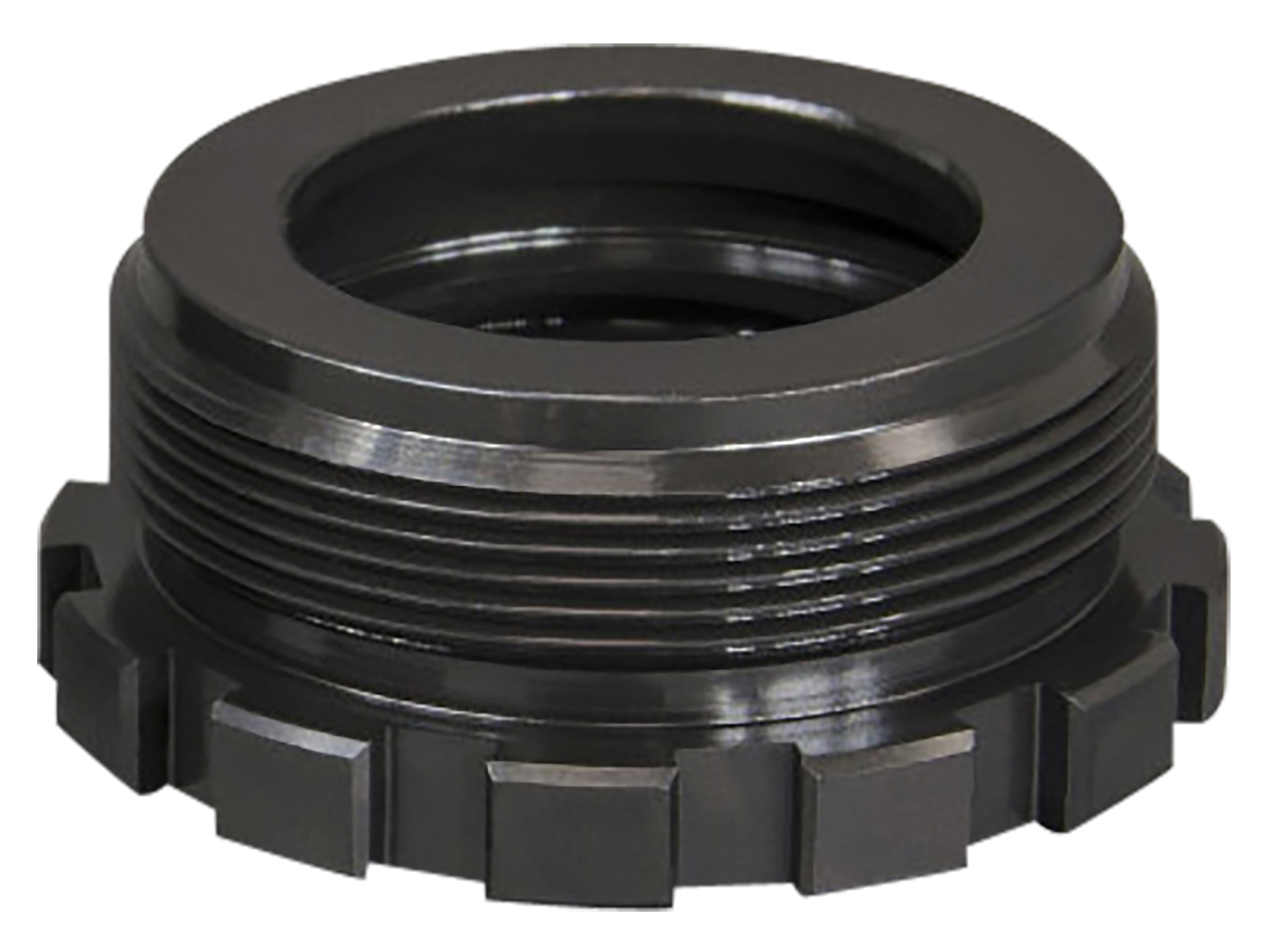 Yankee Hill 3051TI Kurz QD Adapter TI 1-3/8"-24 tpi Black Titanium