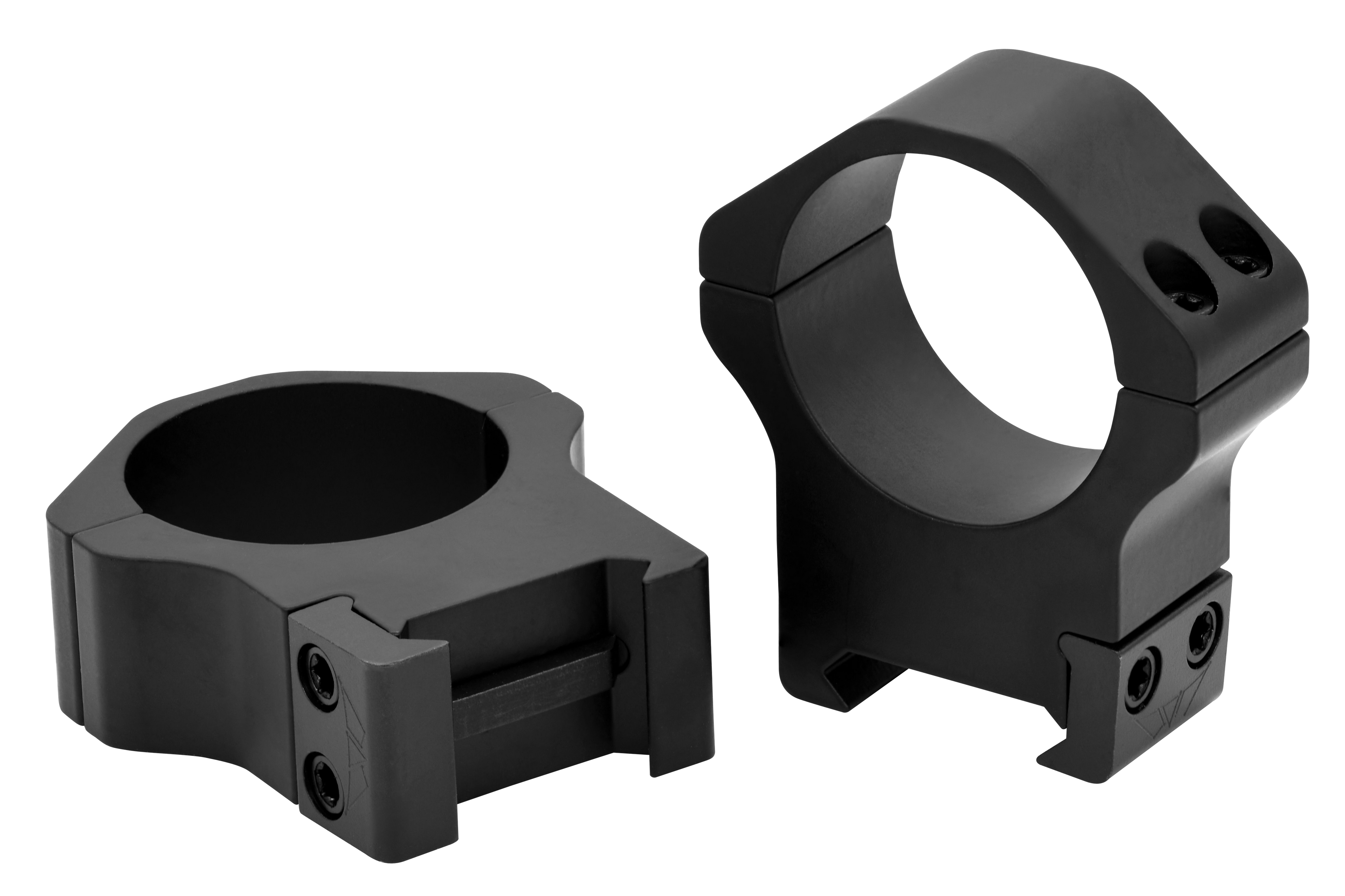 Warne 515M Maxima Horizontal Ring Set Fixed For Rifle Maxima/Weaver/Picatinny High 30mm Tube Matte Black Steel
