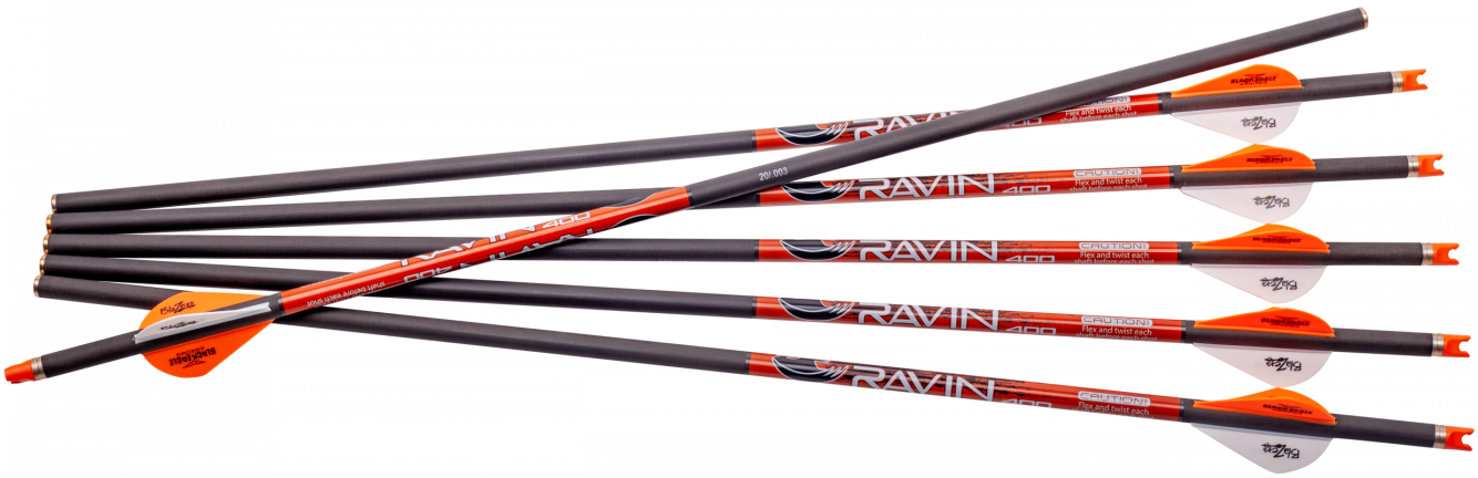 Ravin .003 20" Carbon Crossbow Bolt 6 PK