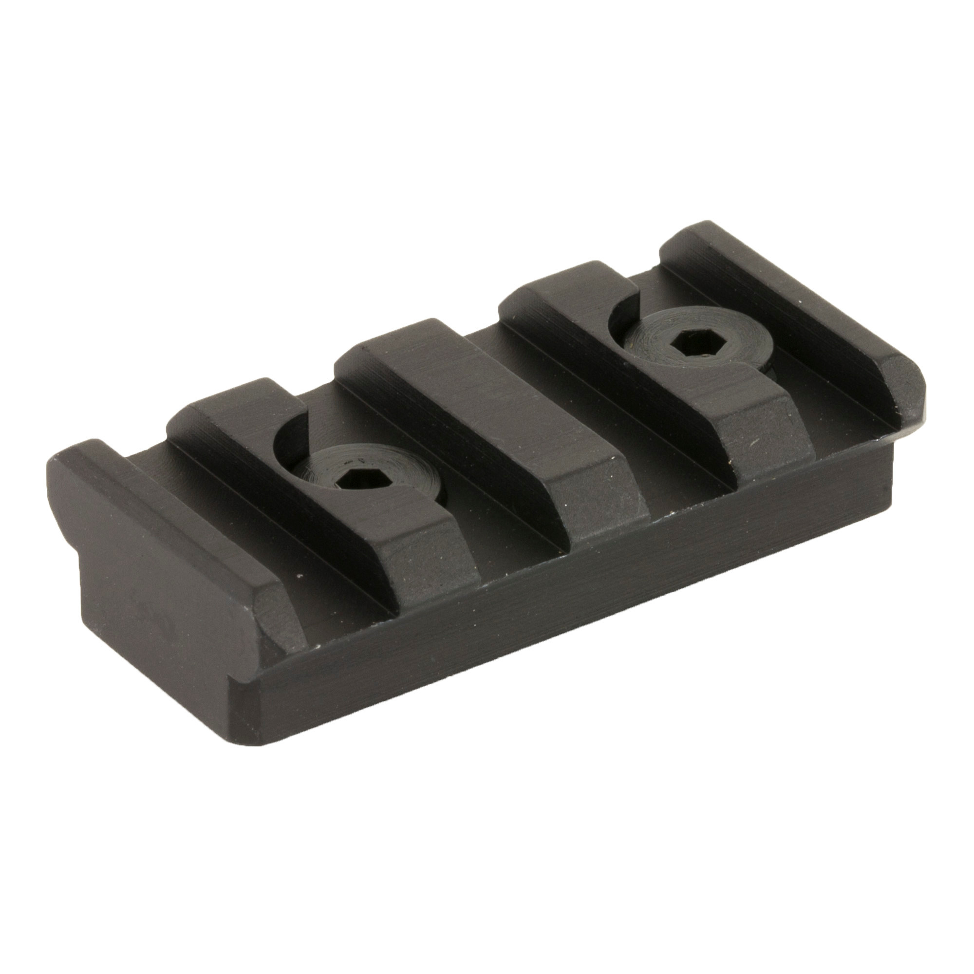 UTG Pro MTURS04S KeyMod Picatinny Rail Section 1-Piece 4 Slot Black Hard Coat Anodized Finish