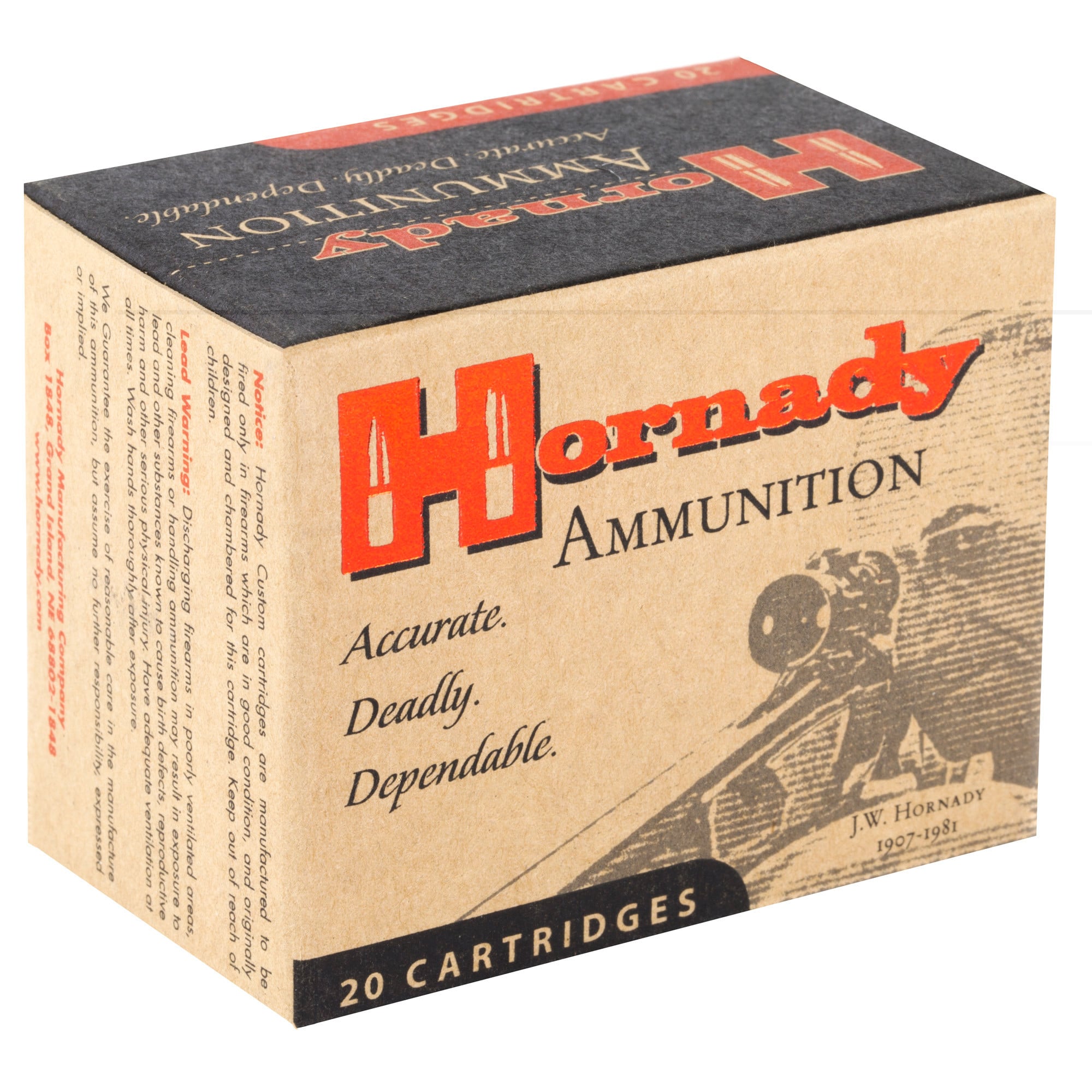 Hornady Custom Ammunition 44 Remington Magnum 200 Grain XTP Jacketed Hollow Point 20RD