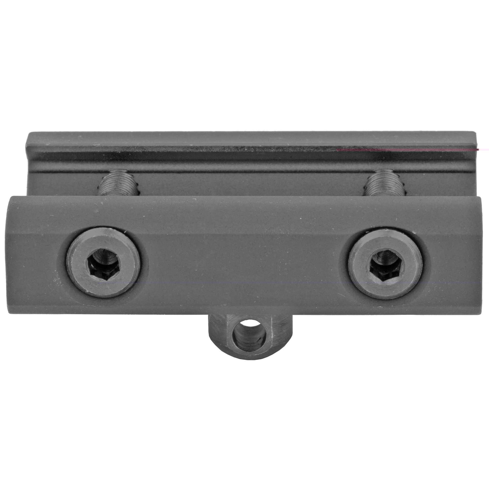 GrovTec Picatinny Rail Mounted Bipod Adapter Aluminum Black